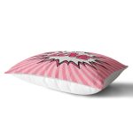 Retro Love Özel Tasarımlı Dijital Baskılı Modern Dikdörtgen Yastık Kırlent Kılıfı Realhomes