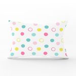 - Rh-Dik-3307-Gorsel1 - Realhomes Puanlı Pudra Renkler Özel Tasarım Modern Dikdörtgen Yastık Kırlent Kılıfı Realhomes