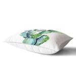 - Rh-Dik-3356-Gorsel2 - Realhomes Suluboya Kaktüs Çizimli Modern Tasarım 3D Dikdörtgen Yastık Kırlent Kılıfı Realhomes