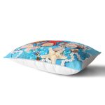 - Rh-Dik-3432-Gorsel2 - Realhomes Mavi Zeminli Deniz Yıldızları Özel Tasarım Modern Dikdörtgen Yastık Kırlent Kılıfı Realhomes