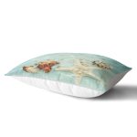 - Rh-Dik-3452-Gorsel2 - Realhomes Özel Tasarım Deniz Yıldızı Motifli Dijital Baskılı Kumaş Dikdörtgen Yastık Kırlent Kılıfı Realhomes