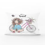 - Rh-Dik-3465-Gorsel1 - Realhomes  Lets Go Travel Çizimli Dijital Baskılı Modern Dikdörtgen Yastık Kırlent Kılıfı Realhomes