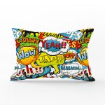 - Rh-Dik-3483-Gorsel1 - Realhomes Pop Art Dijital Baskılı Modern Dikdörtgen Yastık Kırlent Kılıfı Realhomes