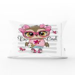 - Rh-Dik-3487-Gorsel1 - Realhomes Fashion Baykuş Tasarımlı Dijital Baskılı Modern Dikdörtgen Yastık Kırlent Kılıfı Realhomes