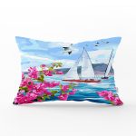 - Rh-Dik-3499-Gorsel1 - Realhomes Suluboya Denizci Desenli Dijital Baskılı Modern Dikdörtgen Yastık Kırlent Kılıfı Realhomes