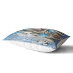 Mavi Dünyü Dijital Baskılı Dekoratif Dikdörtgen Yastık Kırlent Kılıfı Realhomes