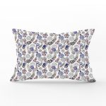 Renkli Tüyler Özel Tasarımlı Dijital Baskılı Modern Dikdörtgen Yastık Kırlent Kılıfı Realhomes