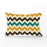 - Rh-Dik-414-Gorsel1 - Realhomes Modern Zigzag Desen Dijital Baskılı Dekoratif Dikdörtgen Yastık Kırlent Kılıfı Realhomes