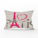 - Rh-Dik-43-Gorsel1 - Realhomes Modern Paris Desen Dijital Baskılı Dekoratif Dikdörtgen Yastık Kırlent Kılıfı Realhomes