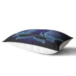 - Rh-Dik-5031-Gorsel2 - Realhomes Mavi Neon Motifli Yoga Desenli Özel Tasarım Dikdörtgen Kırlent Kılıfı Realhomes