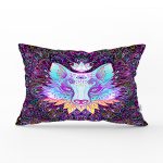 - Rh-Dik-5045-Gorsel1 - Realhomes Renli Zeminde Kurt Motifli Dekoratif Dikdörtgen Kırlent Kılıfı Realhomes