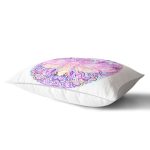 Beyaz Zeminde Renkli Kelebek Özel Tasarım Dikdörtgen Yastık Kılıfı Realhomes