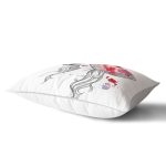 - Rh-Dik-5078-Gorsel2 - Realhomes Fashion Girl Şapka Özel Tasarım Dijital Baskılı Dikdörtgen Kırlent Kılıfı Realhomes