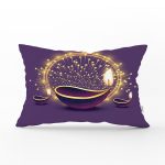 RealHomes Dini Motifli Özel Tasarım Dijital Baskılı Dikdörtgen Kırlent Kılıfı Realhomes