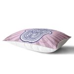 Dekoratif Fatma Ana Eli Motifli Özel Tasarım Dikdörtgen Kırlent Kılıfı Realhomes