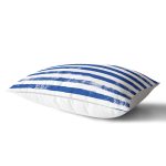 - Rh-Dik-5237lacivert-Gorsel2 - Realhomes Lacivert Çizgili Motifli Dekoratif Modern Dikdörtgen Yastık Kılıfı Realhomes