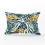 - Rh-Dik-5244-Gorsel1 - Realhomes  Soyut Geometrik Baskılı Özel Tasarım Dikdörtgen Kırlent Kılıfı Realhomes