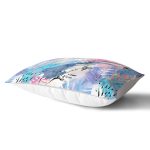 - Rh-Dik-5249-Gorsel2 - Realhomes  Sulu Boya Yapraklar Özel Tasarım Modern Dikdörtgen Yastık Kılıfı Realhomes