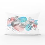 - Rh-Dik-5267-Gorsel1 - Realhomes Beyaz Zeminde Renkli Yumurta Desenli Özel Tasarım Dikdörtgen Yastık Kılıfı Realhomes