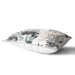 RealHomes Özel Tasarım Zeytin Yaprak Motifli Modern Dikdörtgen Yastık Kılıfı Realhomes