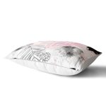 Renkli Yapraklar Desenli Dekoratif Dikdörtgen Kırlent Kılıfı Realhomes