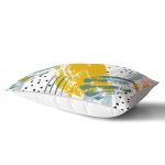 Yağlı Boya Soyut Çizimli Özel Tasarım Dikdörtgen Kırlent Kılıfı Realhomes