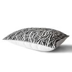- Rh-Dik-5325-Gorsel2 - Realhomes Zebra Desenli Özel Tasarım Dekoratif Dikdörtgen Kırlent Kılıfı Realhomes
