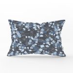 - Rh-Dik-5327-Gorsel1 - Realhomes Papatya Desenli Dekoratif Özel Tasarım Dikdörtgen Kırlent Kılıfı Realhomes