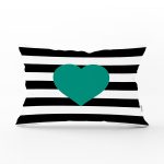 - Rh-Dik-537-1-Gorsel1 - Realhomes Modern Kalp Desenli Dijital Baskılı Dekoratif Dikdörtgen Yastık Kırlent Kılıfı Realhomes