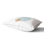 - Rh-Dik-5376-Gorsel2 - Realhomes Beyaz Zeminde İnce Yaprak Desenli Dekoratif Dikdörtgen Kırlent Kılıfı Realhomes