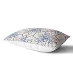 - Rh-Dik-5403-Gorsel2 - Realhomes Gri Zemiminde Geometrik Çiçek Motifli Dikdörtgen Kırlent Kılıfı Realhomes
