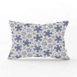 - Rh-Dik-5404-Gorsel1 - Realhomes Gri Kot Zemin Üzerinde Kristal Taneleri Motifli Dikdörtgen Kırlent Kılıfı Realhomes