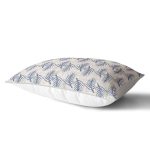 - Rh-Dik-5409-Gorsel2 - Realhomes Kot Zeminde Yaprak Motifli Özel Tasarım Dikdörtgen Kırlent Kılıfı Realhomes