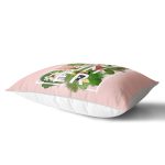 Pembe Summer Filamingo Özel Tasarım Dikdörtgen Kırlent Kılıfı Realhomes