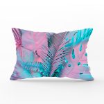 - Rh-Dik-5515-Gorsel1 - Realhomes Büyüleyici Renklerde Trorik Yaprak Desenli Dikdörtgen Kırlent Kılıfı Realhomes