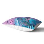 - Rh-Dik-5523-Gorsel2 - Realhomes Tropik Yapraklı Özel Tasarım Dijital Baskılı Modern Dekoratif Dikdörtgen Kırlent Kılıfı Realhomes