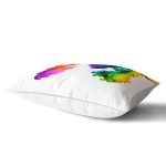 Renli Duman Dijital Baskılı Modern Dikdörtgen Yastık Kılıfı Realhomes