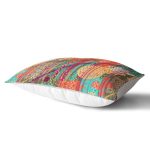 - Rh-Dik-5578-Gorsel2 - Realhomes Halı Desenli Dijital Baskılı Dekoratif Dikdörtgen Kırlent Kılıfı Realhomes