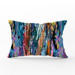 - Rh-Dik-5588-Gorsel1 - Realhomes Mavi Ağırlıklı Suluboya Desenli Modern Dikdörtgen Kırlent Kılıfı Realhomes