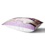 Gözlüklü Kedi Desenli Dijital Baskılı Modern Dikdörtgen Yastık Kırlent Kılıfı Realhomes