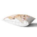 Sevimli Köpek Desenli Dijital Baskılı Modern Dikdörtgen Yastık Kırlent Kılıfı Realhomes