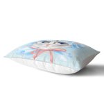 Sevimli Kedi Desenli Dijital Baskılı Modern Dikdörtgen Yastık Kırlent Kılıfı Realhomes