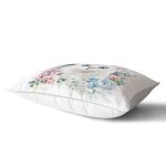 - Rh-Dik-5648-Gorsel2 - Realhomes Çiçek Çerçeveli Kedi Motifli Modern Dikdörtgen Yastık Kırlent Kılıfı Realhomes