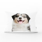 - Rh-Dik-5653-Gorsel1 - Realhomes Sevimli Köpek Desenli Dijital Baskılı Modern Dikdörtgen Yastık Kırlent Kılıfı Realhomes