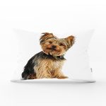 - Rh-Dik-5655-Gorsel1 - Realhomes Sevimli Köpek Desenli Dijital Baskılı Modern Dikdörtgen Yastık Kırlent Kılıfı Realhomes