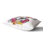 - Rh-Dik-5658-Gorsel2 - Realhomes  Make Some Noise Köpek Baskılı Modern Dikdörtgen Yastık Kırlent Kılıfı Realhomes