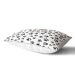 Kedi Köpek Ayak İzi Dijital Baskılı Modern Dikdörtgen Yastık Kırlent Kılıfı Realhomes