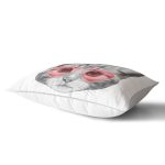 - Rh-Dik-5672-Gorsel2 - Realhomes Pembe Gözlüklü Dijital Baskılı Modern Dikdörtgen Yastık Kırlent Kılıfı Realhomes