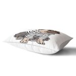 My Little Princess Taçlı Köpek Baskılı Modern Dikdörtgen Yastık Kırlent Kılıfı Realhomes