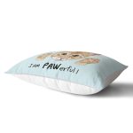 I am Pawerful! Dijital Baskılı Modern Dikdörtgen Yastık Kırlent Kılıfı Realhomes